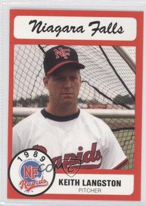 1989 Bill Pucko Niagara Falls Rapids Keith Langston #14