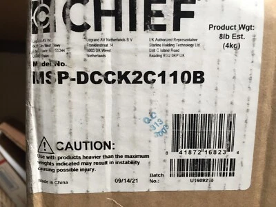 Chief MSP-DCCFWG110B - Image 1 of 2