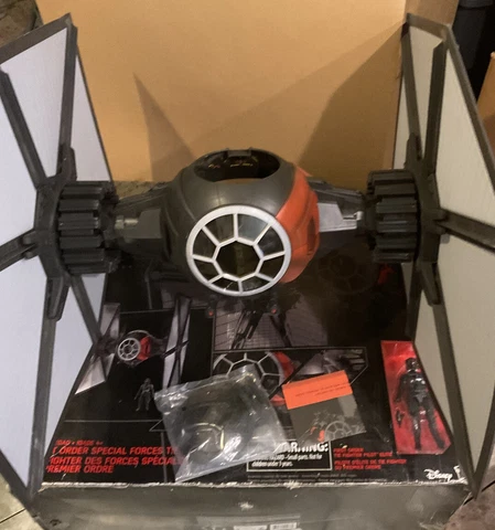 ⚡️Star Wars Black Series First Order Special Forces Tie Fighter 🆕Damaged Box⚠️ Cover