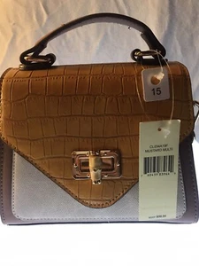 "Colección XIX Bolso de Mano Bolso de Hombro Marrón con Correa de 45""" - Imagen 1 de 12