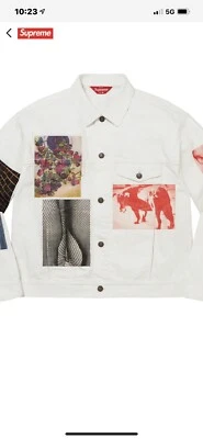 Chaqueta de Camionero Supreme X Daido Moriyama Denim Blanca Talla Pequeña PEDIDO CONFIRMADO Foto 1 de 2