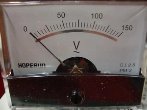 ANALOG PANEL METER 0-150 VAC - Picture 1 of 5