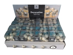 Moroccan Style Ball LED Fairy Lights Battery Operated String Lights **16 Packs** - Picture 1 of 4