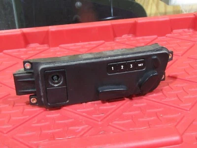 Volkswagen Touareg 2004-2007 OEM conductor delantero interruptor asiento eléctrico (falta perilla) Foto 1 de 3