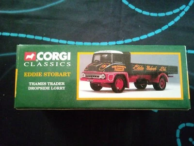Corgi 30202 Eddie Stobart Thames Trader Dropside Lorry Die Cast 1/50 Vintange - Immagine 1 di 3