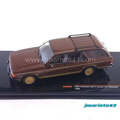 Torneo FORD GRANADA MK II 2.8 ""Cacciatore"" 1980 marrone 1:43 IXO - Immagine 1 di 4