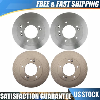 Rotor de freno de disco delantero trasero Raybestos 4 piezas para Kia Sorento 2003 2004 2005 2006 Foto 1 de 4