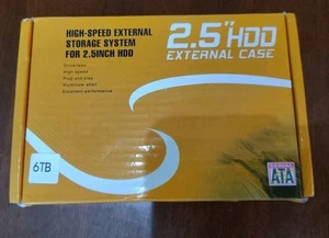 2,5" HDD Zewnętrzny system pamięci masowej 6 TB High Speed - Zdjęcie 1 z 5