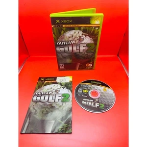 Outlaw Golf 2 - Microsoft Xbox Original CIB Spiel funktioniert getestet komplett - Bild 1 von 2