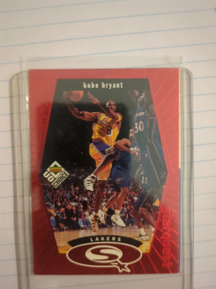 1998-99 Upper Deck UD Choice - Starquest Kobe Bryant #SQ13 Red - Image 1 of 1