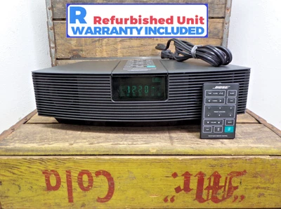 Bose Wave Music System Graphite Gray NO CD w/Remote AWR1-1W * USA *REFURBISHED* - Image 1 of 4
