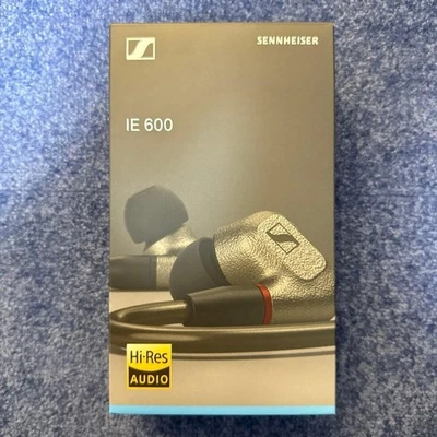 Sennheiser IE 600 Wired Audiophile Headphones Silver Confirmed Japan used - Image 1 of 4