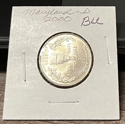 2000-D Maryland  State Quarter (Brilliant, Uncirculated) - Image 1 of 3