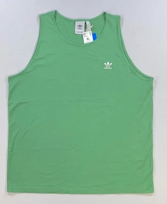 Regata masculina Adidas Originals logotipo bordado trevo NOVA com furo sensor GG - Imagem 1 de 3