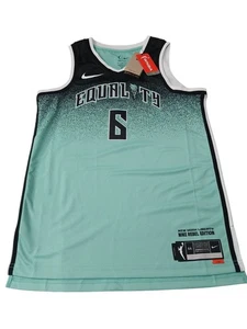 Nike New York Liberty Authenti M Equality Rebel Editio Natasha Howard Jersey-44 - Picture 1 of 4