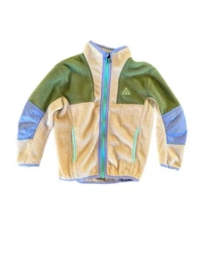 Nice Acg Kids Sherpa Fleece Full Zip Therma Fit Jacket - Picture 1 of 4