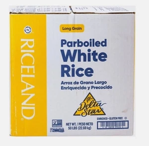 Delta Star Parboiled Rice 50 Lbs - Imagen 1 de 1