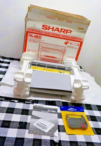 Máquina de escribir portátil eléctrica Sharp PA-4000 Intelliwriter con manual en caja - Imagen 1 de 9