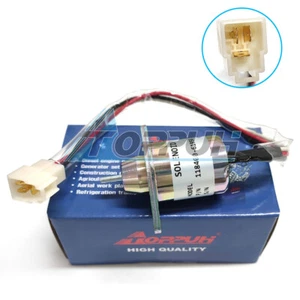 12V 118400-61950 1503ES-12K5SUC5S Stop Solenoid For Yanmar 2V78 2V750 John Deere - Bild 1 von 6