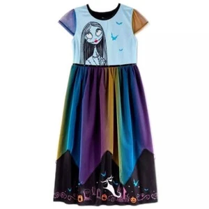 Girls' The Nightmare Before Christmas Sally Dress-up Nightgown Size XS Sm M NWT - Picture 1 of 1