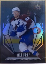 Gabriel Landeskog 2022-23 Upper Deck  Allure Black Diamond #27