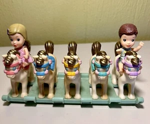 Vintage Tyco Rocking Horses for Quints Dolls 1989 & 2 Quints Dolls - Picture 1 of 8