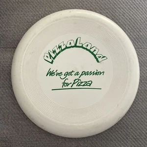 Frisbee Vintage Plastic Pizzaland A Passion For Pizza Rare Promo Item - Picture 1 of 6