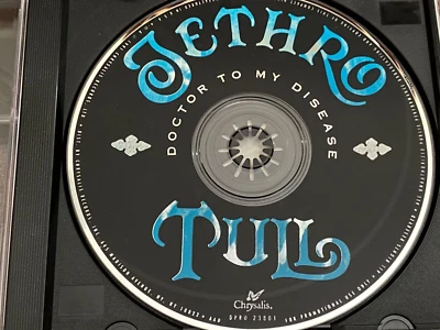 JETHRO TULL Doctor To My Disease UNPLAYED PROMO ONLY ETCHED PICTURE DISC CD EP - Image 1 of 2