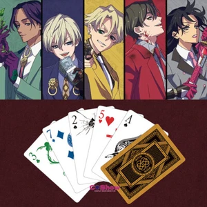 Anime HIGH CARD Finn Oldman Chris Redgrave Cosplay Poker Playing Cards Props - Picture 1 of 9