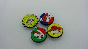 All 4 New Buc-ee's Shoe Charm Collection! Texas, Christmas, and Classic Bucees - Picture 1 of 7