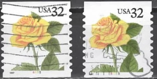 US Scott #3055 PN Singles #1111 & 2222 - Image 1 of 1