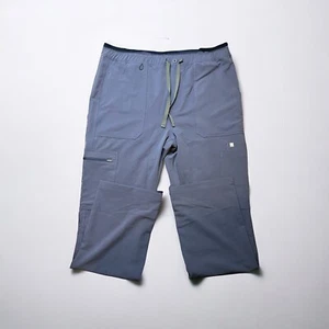 FIGS Men's Big Sky Blue Cairo™ Cargo Scrub Pants XL Retired - Picture 1 of 5