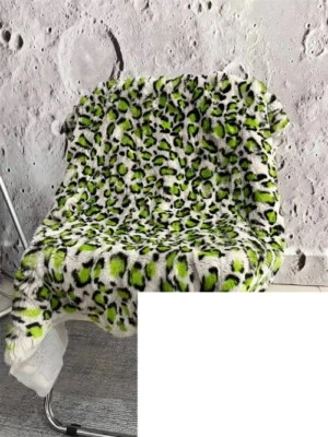 75 cm * 115 cm Piel de Conejo Leopardo Manta Plato Hágalo Usted Mismo Ropa Sofá Cojín Tela Foto 1 de 4