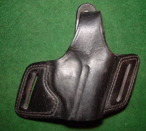 BIANCHI #5 Black Widow Leather Holster - Fits Walther 380 Automatics - Picture 1 of 4