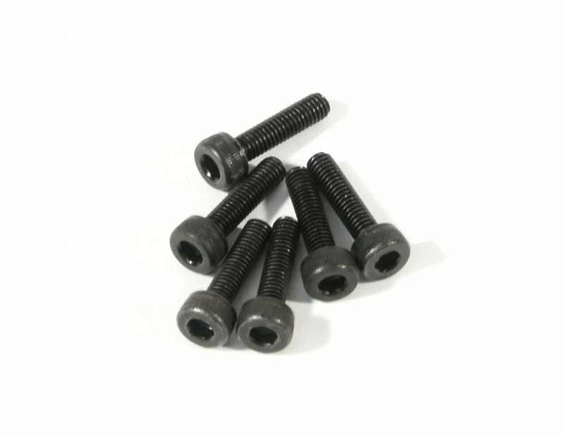 HPI Racing Z544 Cap Head Screw M3x12mm (6pcs) BLACK -2.5mm Hex Socket - Image 1 of 1