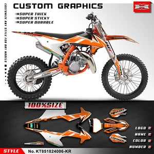Kungfu Graphics Complete Motocross Custom Vinyl Decal Kit for 85 SX 2018-2024 - Picture 1 of 17