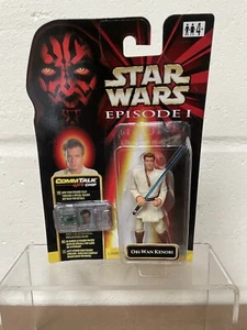 HASBRO STAR WARS EPISODE 1 OBI-WAN KENOBI ACTION FIGURE COLLECTION 1 - NEW - Picture 1 of 4