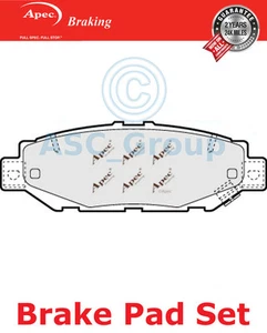 Apec Rear Brake Pads Set EO Quality Replacement PAD1018 - Imagen 1 de 1
