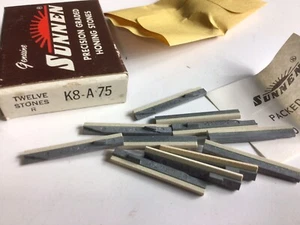 Sunnen K8-A75 Honing Stones Lot Of 12 Stones, One Box - Picture 1 of 7