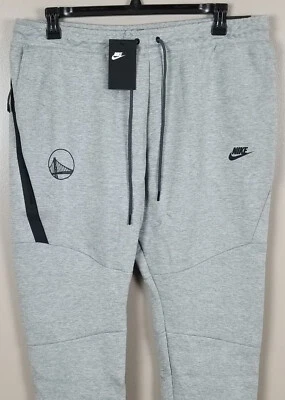 NIKE GOLDEN STATE WARRIORS TECH POLAR PANTALONES JOGGERS PANTALONES DEPORTIVOS GRIS (TALLA 3XL) Foto 1 de 4