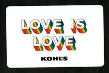 KOHL'S Love is Love ( 2013 ) Gift Card ( $0 )