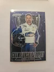 2023 Prizm NASCAR Championship Trophy Jimmie Johnson #CT3 - Picture 1 of 2