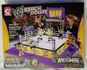 WWE WrestleMania XXX StackDown Ring Set 21035 JOHN CENA Randy Orton TRIPLE H New - Picture 1 of 24