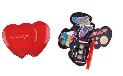 CAMEO RED DOUBLE HEART GLAMOUR GIRL MAKEUP COLOR KIT - Image 1 of 4