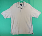 Brooks Brothers Polo Shirt Mens Large Ivory Cotton