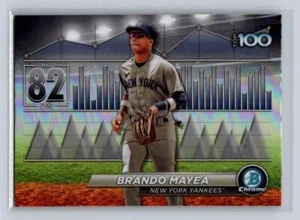 2024 Bowman #BTP-82 Brando Mayea - Bowman Scouts Top 100 - New York Yankees - Bild 1 von 2