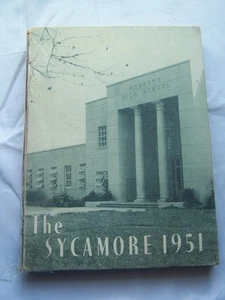 1951 MODESTO HIGH SCHOOL YEARBOOK MODESTO, CALIFORNIA SYCAMORE - Picture 1 of 1