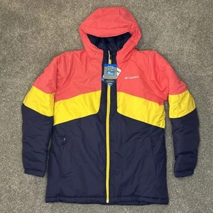 COLUMBIA Bright Girls HORIZON RIDE II JACKET Winter Coat Size XL Waterproof NEW - Picture 1 of 16