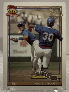 1991 Topps - Desert Shield #298 Omar Vizquel - Picture 1 of 2