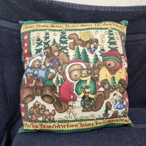 Vintage Christmas Pillow - Picture 1 of 2